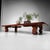 Large vintage Japanese low table, also known as a zataku, dating from the 1960s–1970s. Dimensions: height 31 cm, width 200...