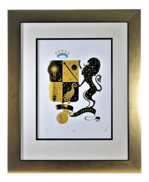Erté, Leo, from the Zodiac suite, 1982