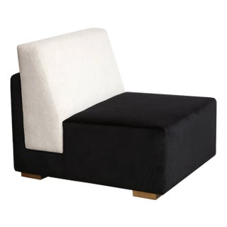 Contemporary Attributed Brett Design Ludlow Lounge Chair For Sale