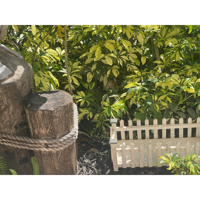Shabby Chic Vintage Pricket Wood Planter For Sale - Image 3 of 3