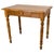 French Turned Elm Side or Writing Table, 1900 For Sale - Image 11 of 11