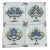 19th Century, Delft Hand-Painted Wall Tiles, Set of Four For Sale