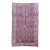 1980's Lilac Moroccan Rug For Sale