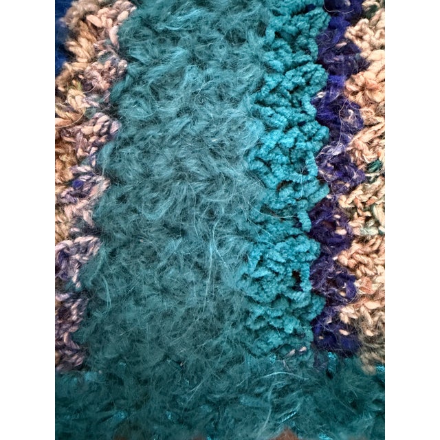1990s New Old Stock Studio Textile Throw For Sale - Image 5 of 12