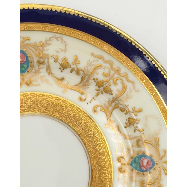 Ceramic 1920s Limoges Dinner Plates, France - Set of Twelve For Sale - Image 7 of 11