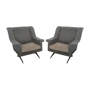 Set of Mid-Century Armchairs