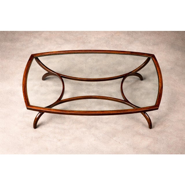 Giuseppe Scapinelli Sculptural Coffee Table in Brazilian Caviúna Wood by Giuseppe Scapinelli, Brazil, 1950s For Sale - Image 4 of 11