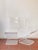 Contemporary Acrylic Glass Zig Zag Chairs, Set of 2 For Sale - Image 3 of 18