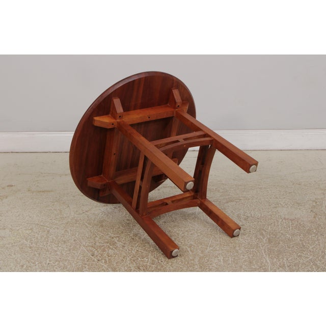 Thomas Moser Cherry Round Lamp Table For Sale - Image 12 of 14