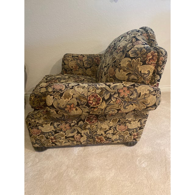 Bob Timberlake for Lexington Furniture Exquisite Chairs & Ottoman Set- 3 Pieces Mint Condition Late 20th Century For Sale In Denver - Image 6 of 12