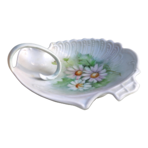 Hand Painted Daisy Trinket Dish-Signed by the Artist