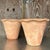 Rustic Vintage Boho Terra Cotta Over Fiberglass Planters - a Pair For Sale - Image 3 of 5