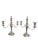 Traditional Barker-Ellis Silver Co. Made in England Silverplate Pair 3-Arm Candelabras For Sale - Image 3 of 12