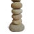 Vintage Stacked River Rock Rustic Modern Bistro Table For Sale - Image 4 of 5