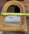 Add warmth and natural elegance to your home with this **Vintage Mid-Century Modern (MCM) Wicker Wall Mirror**....