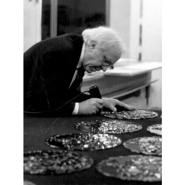 Glass Fusion Work by Mario Rossello for Studio Casarini Savona, 1990s For Sale - Image 14 of 15