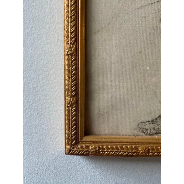 1890s Pencil Drawing of Nude Woman For Sale - Image 12 of 12