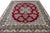 Hand-Knotted Oriental Rug in Red For Sale - Image 4 of 13