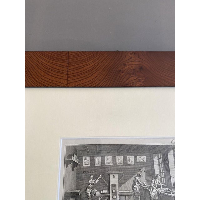 Baroque Mid-18th Century Black and White Print on Paper by Renaud Bernard, France For Sale - Image 3 of 15