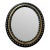 Antique Ebony and Gilt George III Irish Mirror For Sale