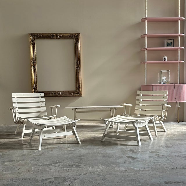 Garden Set by Carlo Hauner for BFC Brescia, 1970s, Set of 5 For Sale - Image 17 of 18
