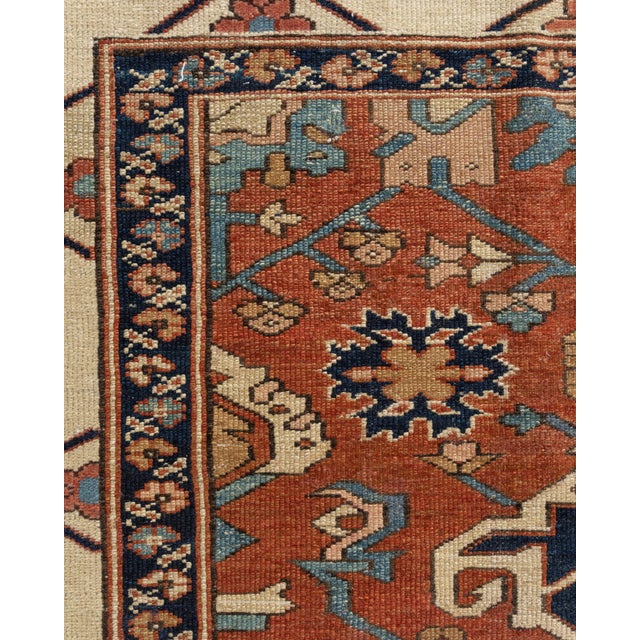 Antique Rug 4ft 8in X 7'ft 4in For Sale - Image 12 of 17