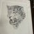 Original approx 8 x 10 etching on paper Pencil signed, titled , & numbered Overall size with antique frame is...