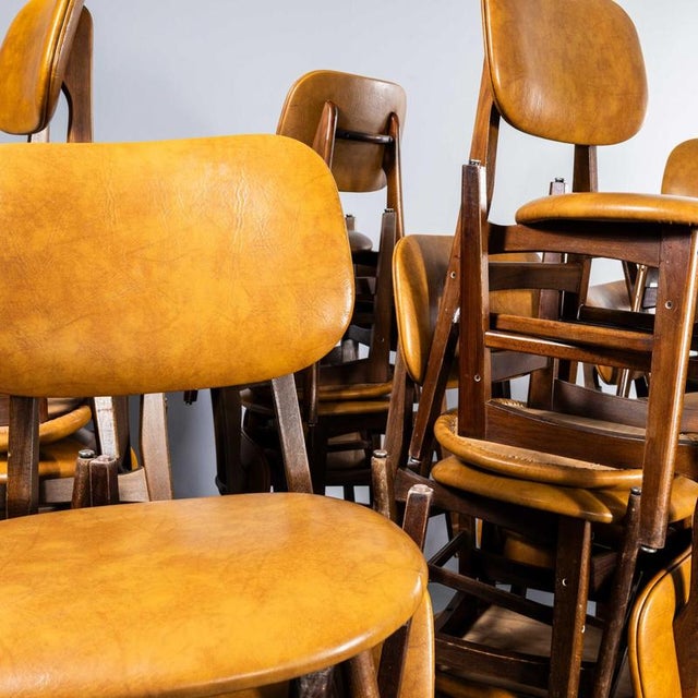 Large French Oak Upholstered Dining Chair, 1970s For Sale - Image 6 of 13