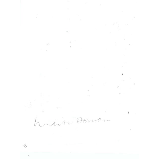 1991 abstract painting on paper by Northern Virginia by DC area artist Mark Dorman. Signed on the back. Combined shipping...