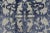 Modern Rug 8’1” X 10’5” Gray Blue Wool/ Viscose Hand-Knotted Oriental Carpet For Sale - Image 10 of 15