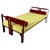Red Vanessa Single Bed by Tobia Scarpa for Simon, Italy, 1960s For Sale - Image 12 of 12