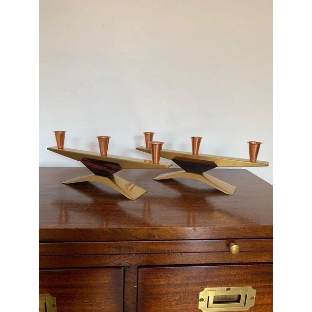 Danish Candlesticks, 1960s, Set of 2 For Sale - Image 12 of 14