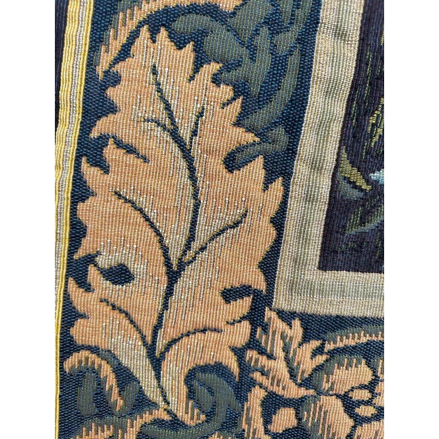 Large Jaquar Tapestry with Marriage Design, 1980s For Sale - Image 13 of 18