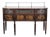 Sideboard With Decorative Veneers and Metal Embellishments For Sale