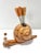 A charming mid-century cocktail pick set featuring a whimsical carved wood snail holder with six matching hors d’oeuvres...
