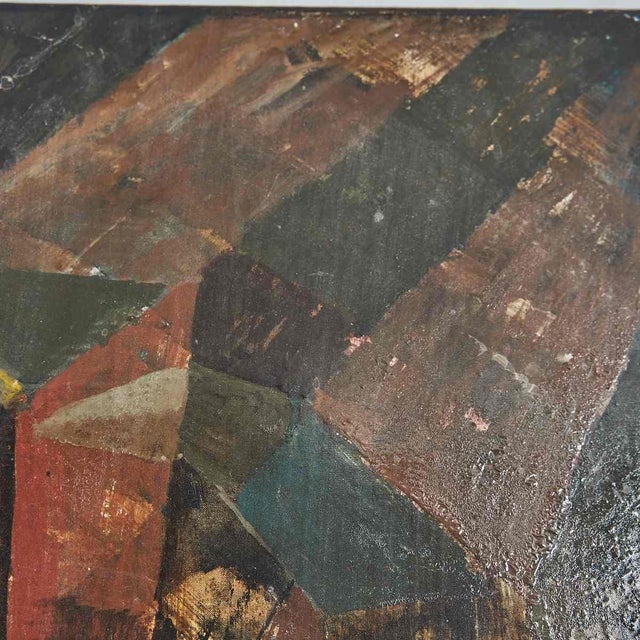 Mazza, Cubist, 2000s, Oil on Canvas For Sale - Image 5 of 12