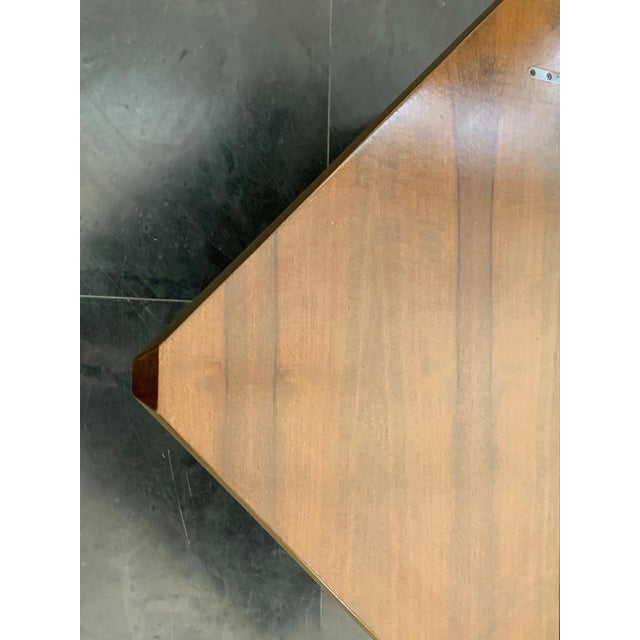 Extendable Table with Overwhelming Envelope Openings attributed to Vittorio Introini for Luigi Sormani, 1970s For Sale - Image 13 of 15