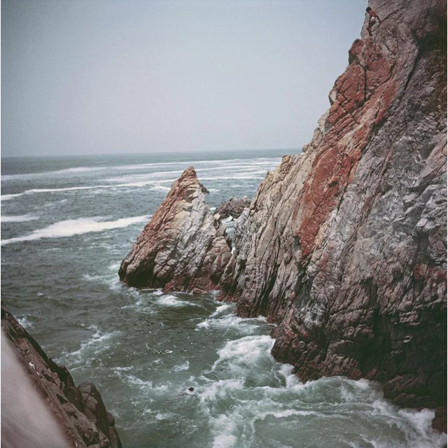 Acapulco Rocks (1950) Limited Estate Stamped (Photo By Slim Aarons) A view of a rocky outcrop on the coast at, Acapulco,...