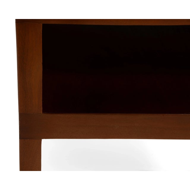 Square Edward Wormley Dunbar Side End Center Table - Two Available For Sale - Image 13 of 17