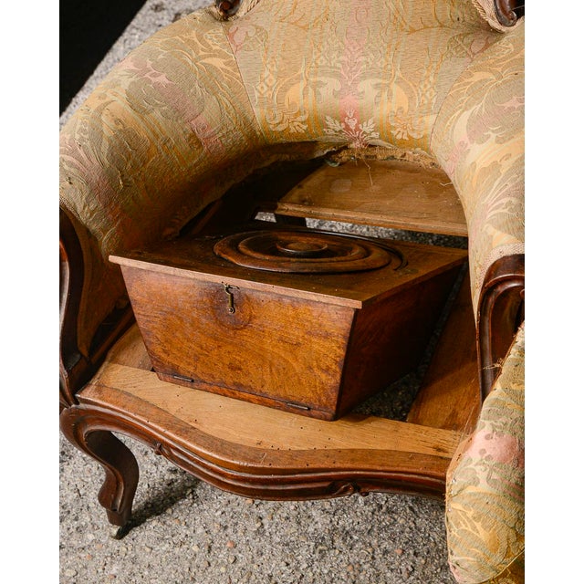 Mid-19th Century Louis Philippe Walnut Armchair For Sale - Image 15 of 18