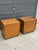 1980s Faux Bamboo and Herringbone Cane Nightstands - A Pair For Sale In Philadelphia - Image 6 of 12