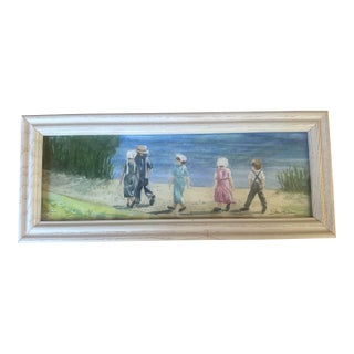 “A Summer to Remember”Framed Original Watercolor by Nancy Smith For Sale