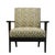 ETHAN ALLEN Contemporary MCM Mid Century Modern Wood Framed Upholstered Lounge Chair 220084-001 35" High 32" Wide 34" Deep...