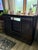 Transitional Rustic Transitional Mahogany & Red Cedar Sideboard With Sliding Barn Doors. For Sale - Image 3 of 10