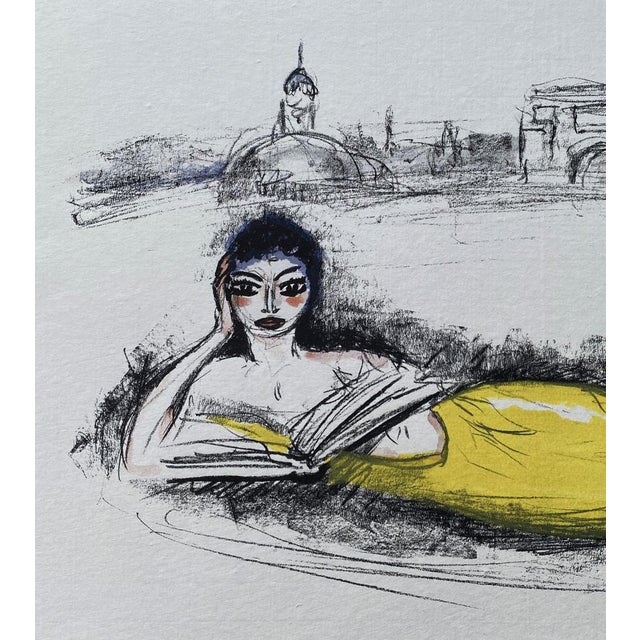 Kees Van Dongen Mermaid of Paris, 1962 Original lithograph Monogrammed in the plate Edition of 180 copies On Japanese...