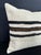 Turkish Hemp Pillow Cushion Natural Beige Black Pillow Cushion Cover 20"x20" #30617 Enhance your home decor with our Kilim...