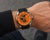Modern Late 20th Century Giorgio Milano Chronograph Men's Unisex Watch Black Rubber Band For Sale - Image 3 of 3
