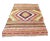 60s Turkish Handmade Kilim Aesthetic Living Area Rugs For Sale