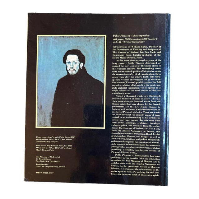 Pablo Picasso, MoMA, a Retrospective, Library or Coffee Table Book, 1980 New York For Sale - Image 6 of 12