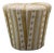 Czechoslovakian Floral Upholstered Ottoman by Jindřich Halabala, 1950s For Sale